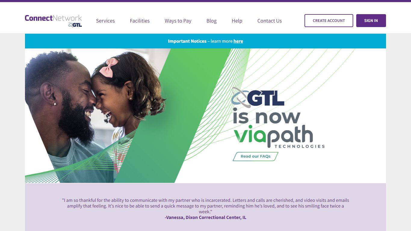 ConnectNetwork - Connecting you with incarcerated loved ones